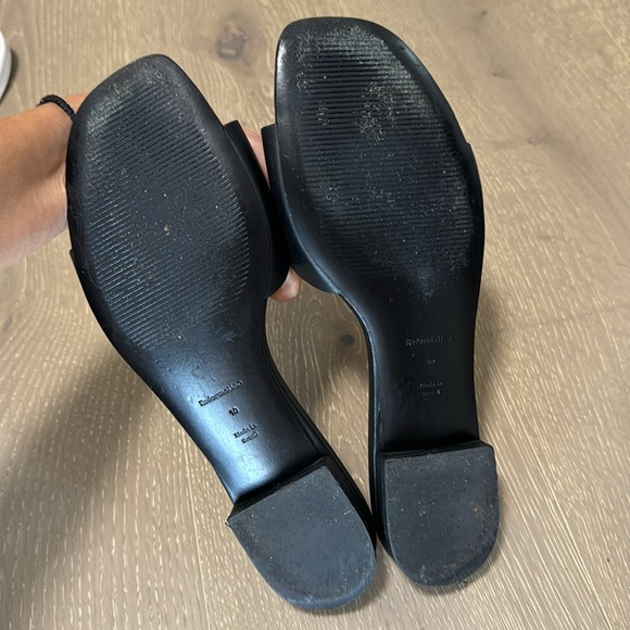 Reformation ‘Joey Asymmetrical’ Flat Slides - Picture 6 of 6